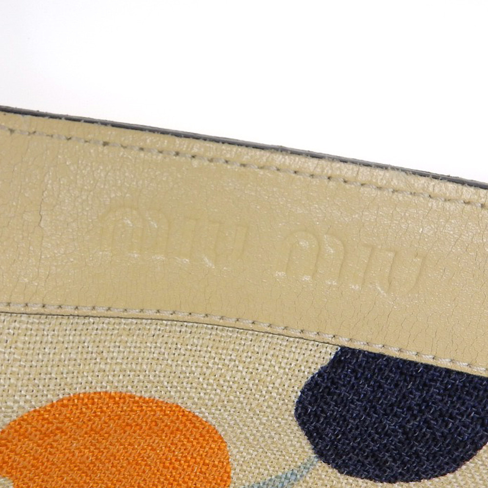 超美品 ミュウミュウ miumiu 90年代ITARY製 ダブルフェイス ゴート