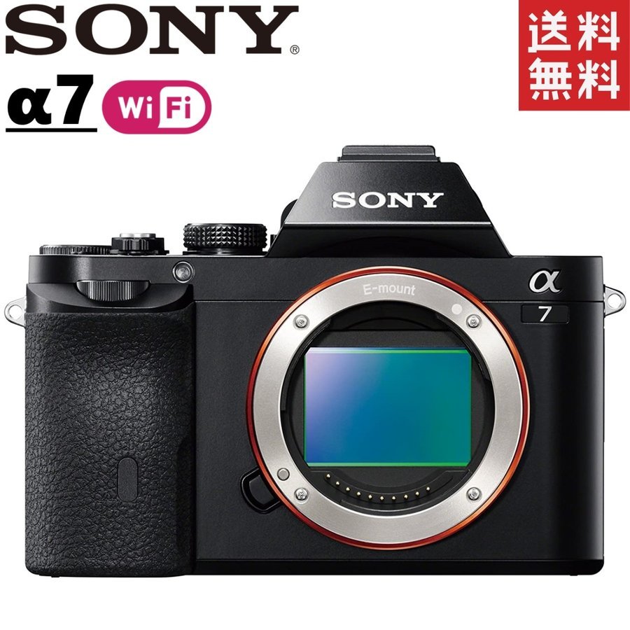  Sony SONY α7 ILCE-7 body full size mirrorless single‐lens reflex camera lens used 