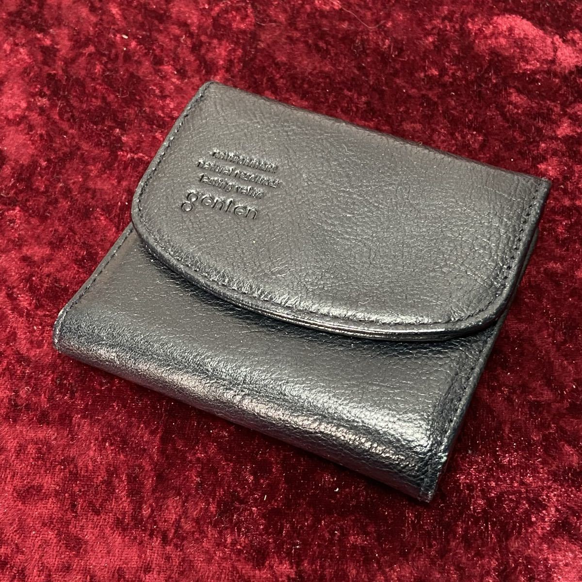 激安通販 genten ゲンテン 財布 コンパクトウォレット 本革 レザー 二つ折り財布(小銭入れあり) 激安通販 genten ゲンテン 財布 コンパクトウォレット 本革 レザー 二つ折り財布(小銭入れあり)