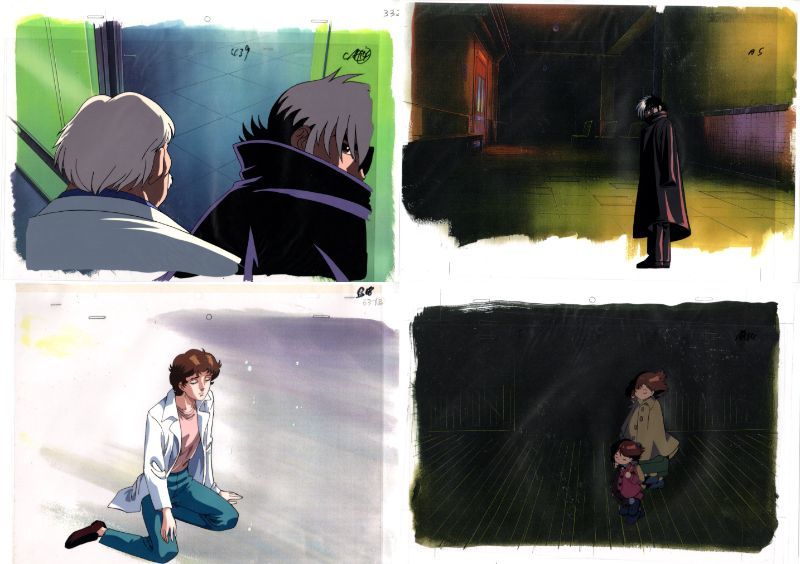 BLACK JACK ブラックジャック セル画 4枚セット 03 ♯ 原画 動画 BLACK JACK ブラックジャック セル画 4枚セット 03 ♯ 原画 動画