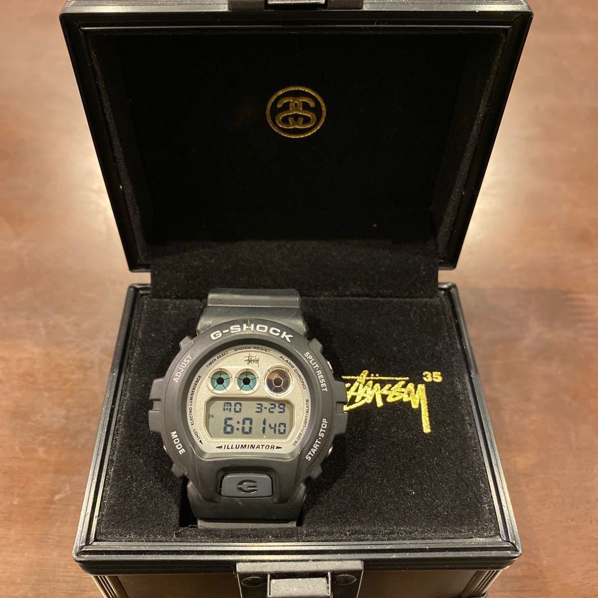 STUSSY×G-SHOCK 35周年記念 DW-6900STF-1JR 腕時計 CASIO