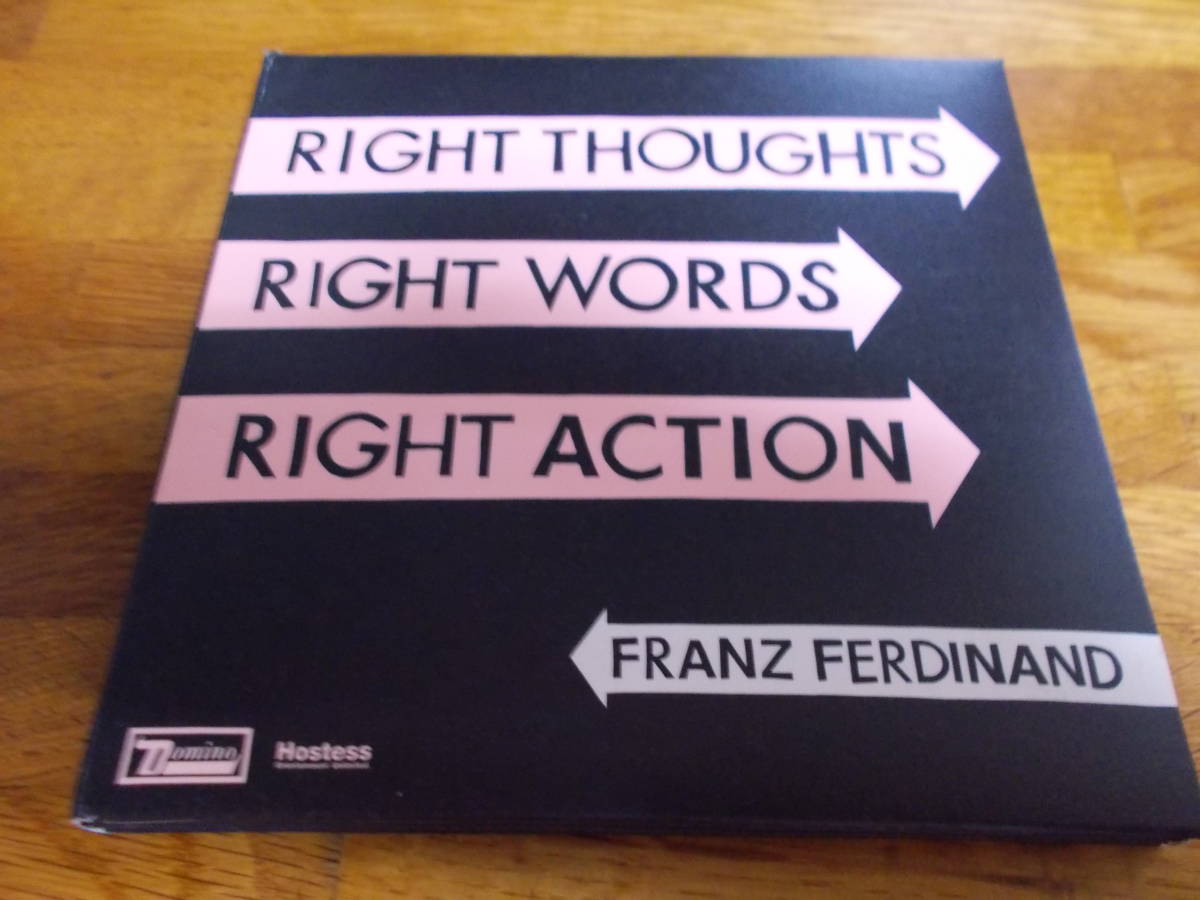 Franz Ferdinand Right Thoughts Right Words Right Action_画像1