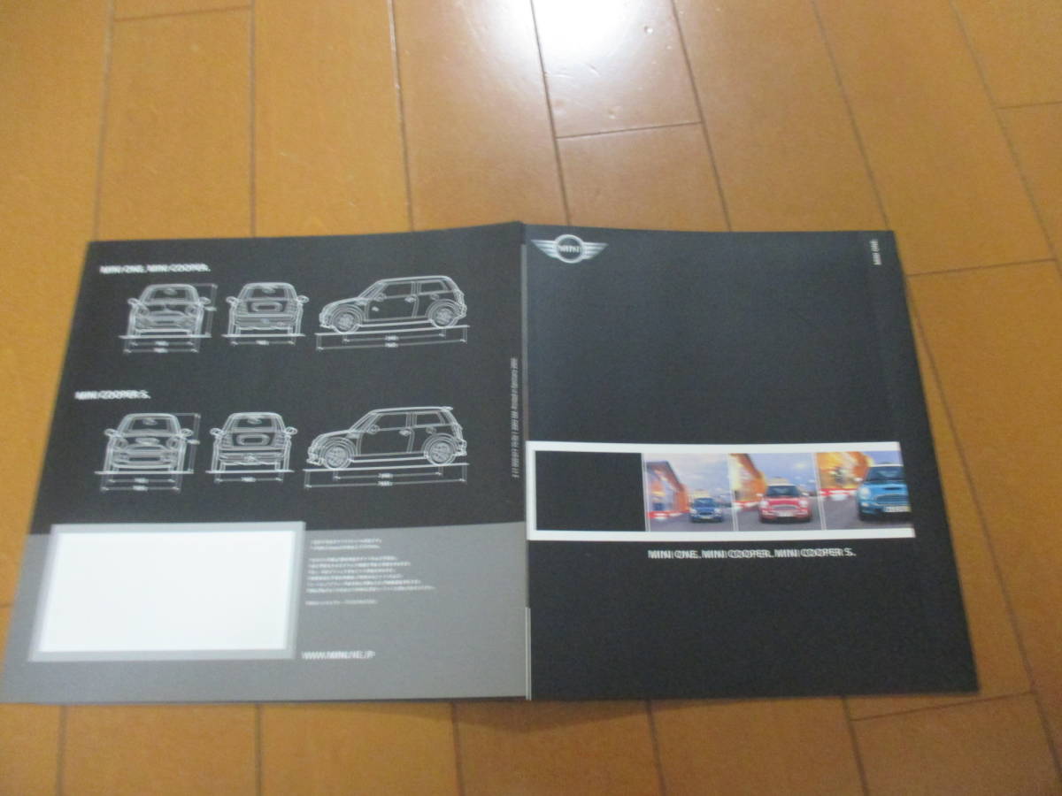 家18371カタログ★ＭＩＮＩ　ミニ★ONE　COOPER　ＣＯＯＰＥＲ　Ｓ★2002発行_画像1