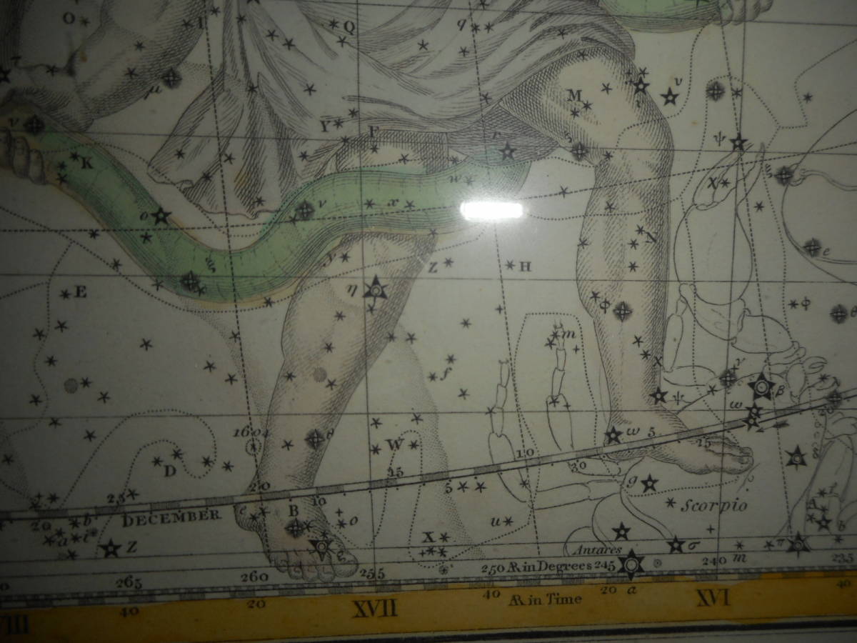  prompt decision 1822 year [jemison- star map ..... seat other ] antique astronomy, heaven body, star seat table record, copperplate engraving, star map Star map, Planisphere, Celestial atlas