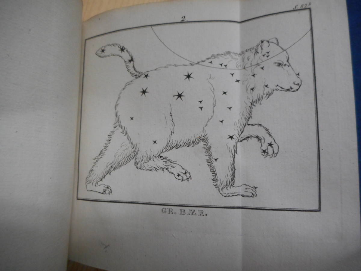 即決　1830年ドイツ『ロックストロー星図帳』アンティーク、天文、天体、星座早見盤、銅版画、星図Star map, Planisphere, Celestial atlas_画像3