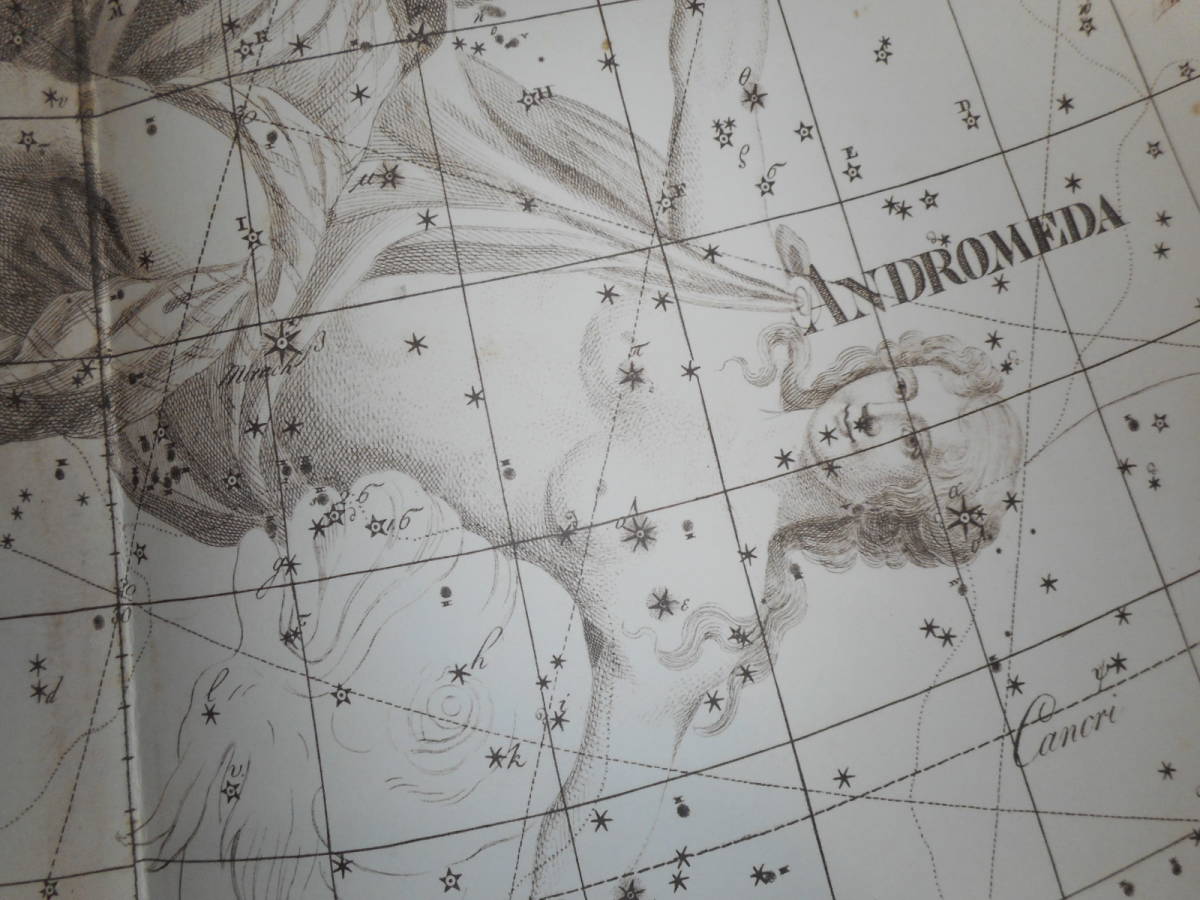 アンティーク、天文、星座早見盤、銅版画、星図、1801年『ボーデの星図ウラノグラフィア復刻版』Star map, Planisphere, Celestial atlas - 天文、宇宙 アンティーク、天文、星座早見盤、銅版画、星図、1801年『ボーデの星図ウラノグラフィア復刻版』Star map, Planisphere, Celestial atlas - 天文、宇宙