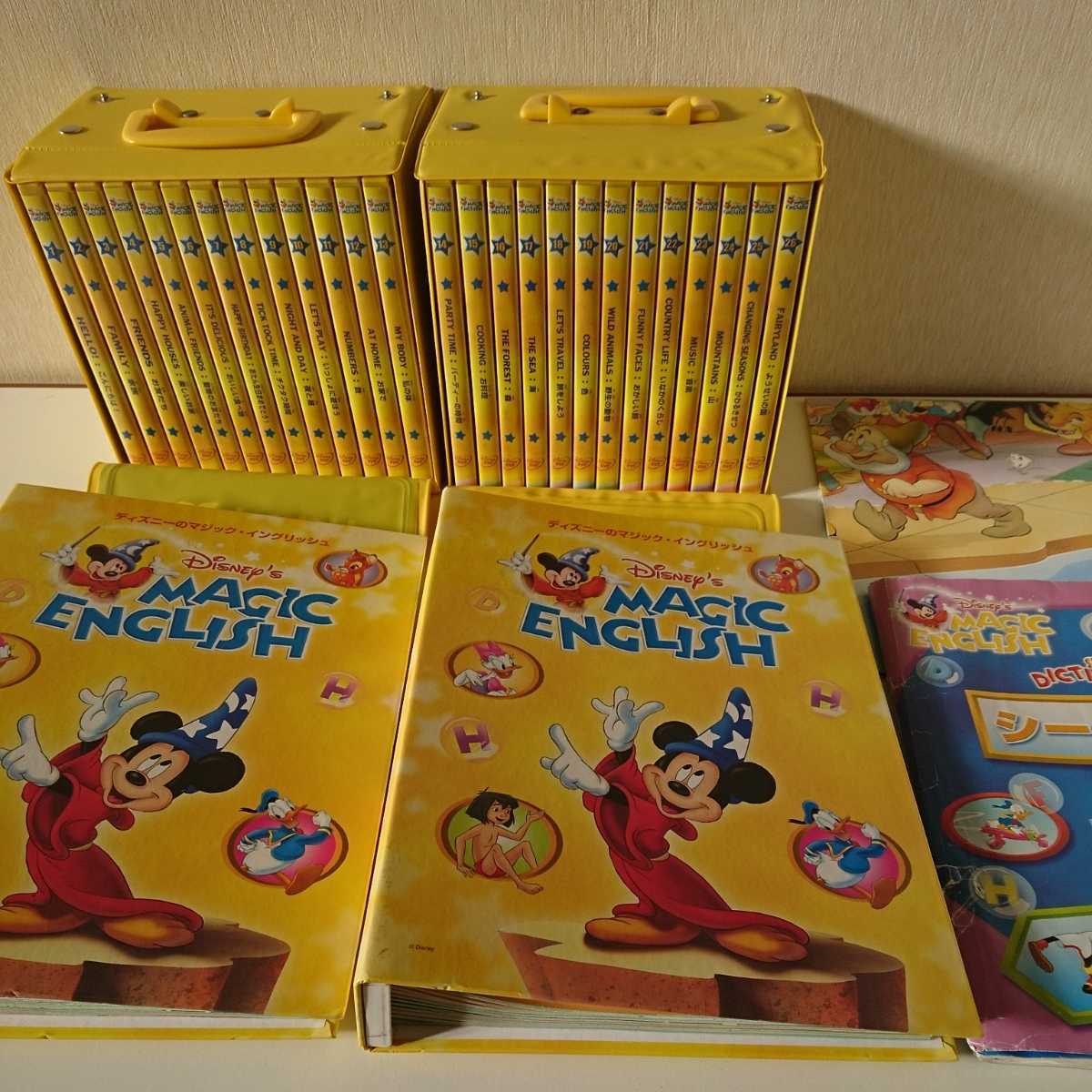 英語教育 ディズニーのマジックイングリッシュ(MAGICENGLISH) DVD 26巻セット_画像2