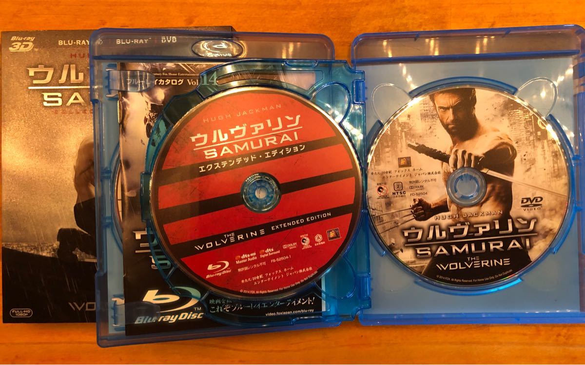 ウルヴァリン SAMURAI Blu-ray3D 