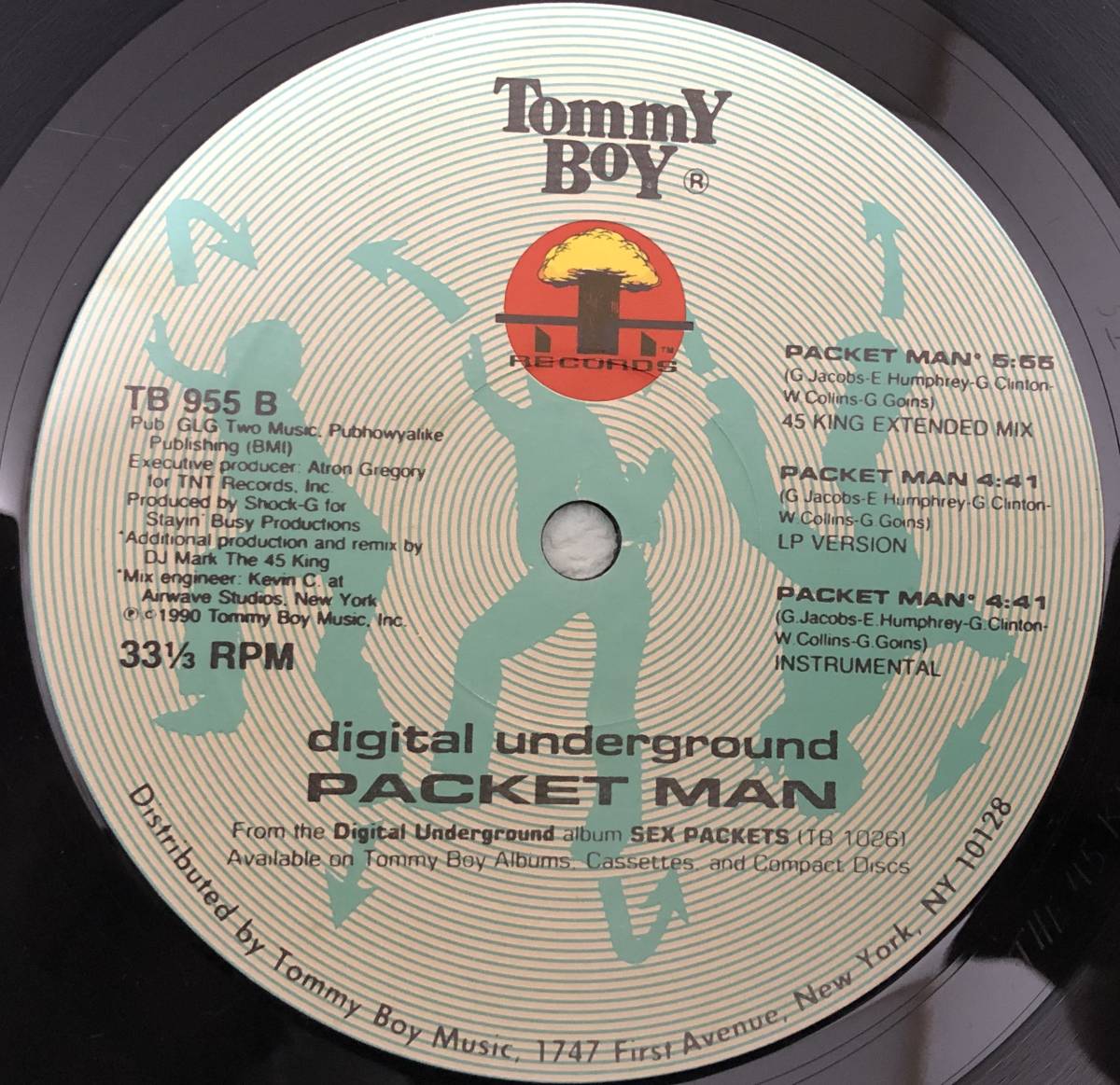 OLD MIDDLE 放出中 / DIGITAL UNDERGROUND 2PAC / PACKET MAN (MARK THE 45 KING PRO) / DOOWUTCHYALIKE / 1990 HIPHOP / US ORIGINAL_画像4