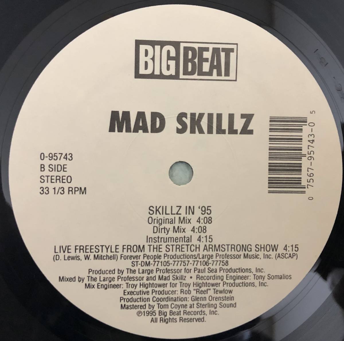 OLD MIDDLE 放出中 / US ORIGINAL / MAD SKILLZ / THE NOD FACTOR / SKILLZ IN '95 / 1995 HIPHOP_画像4