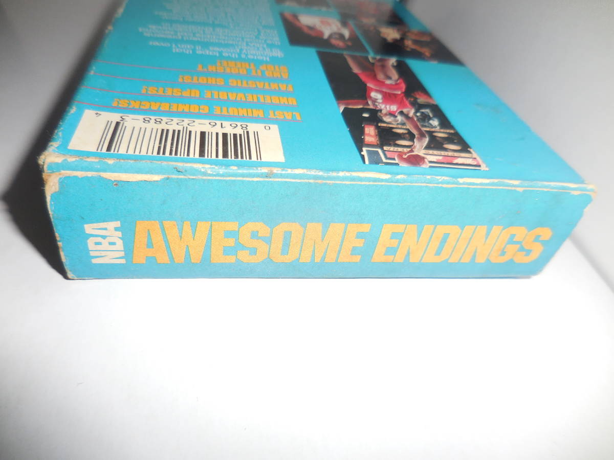 送料無料！VHSビデオ■NBA AWESOME ENDINGS■オフィシャル アメリカ発売 正規品 英語音声■AG-014_画像5