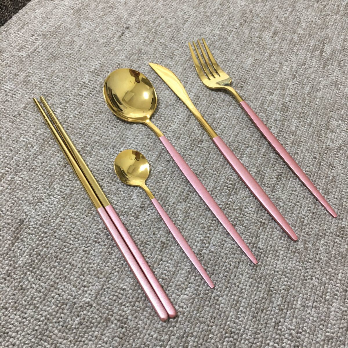 Paypayフリマ オシャレなカトラリーセット 北欧風 スプーン フォーク ナイフ クチポール風 箸 ステンレス Paypayフリマ オシャレなカトラリーセット 北欧風 スプーン フォーク ナイフ クチポール風 箸 ステンレス