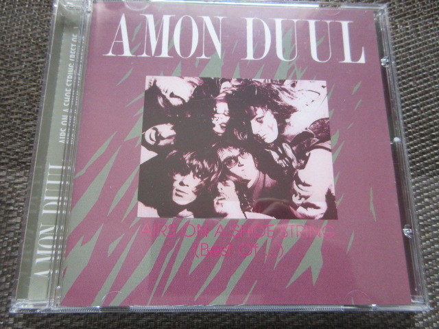 [13b] Amon Duul(アモン デュール) / Airs On A Shoe String (Best Of...) / ヨ-ロッパ盤_画像1