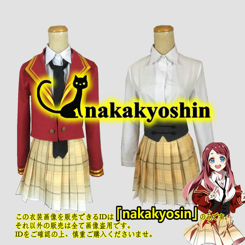 nakakyoshin出品●ゾンビランドサガ リベンジ衣装●コスプレ衣装　ウィッグ、靴追加可