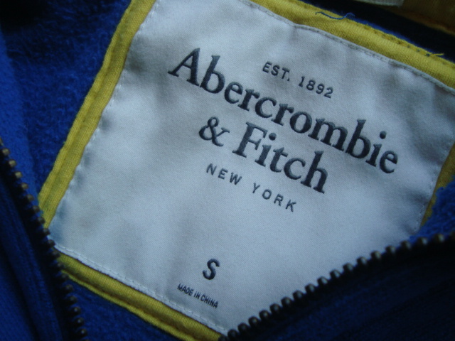 Abercrombie & Fitch　アバクロンビー＆フィッチ　パーカー　S　中古実用品　純正_画像6