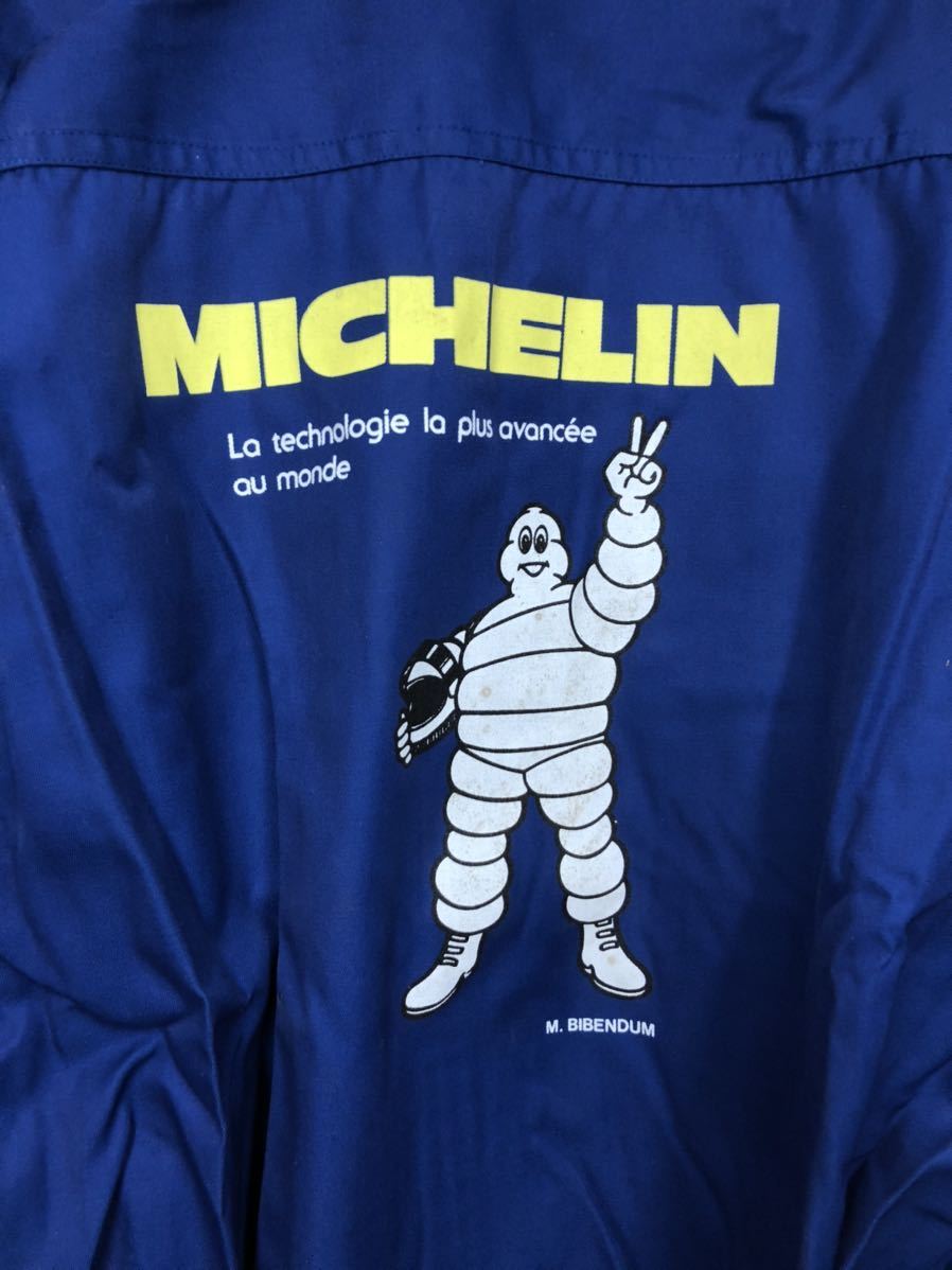 新品未使用 MICHELIN ミシュラン 長袖 つなぎ 作業着 Lサイズ ビバンダム ヴィンテージ ジャンプスーツ メカニック 