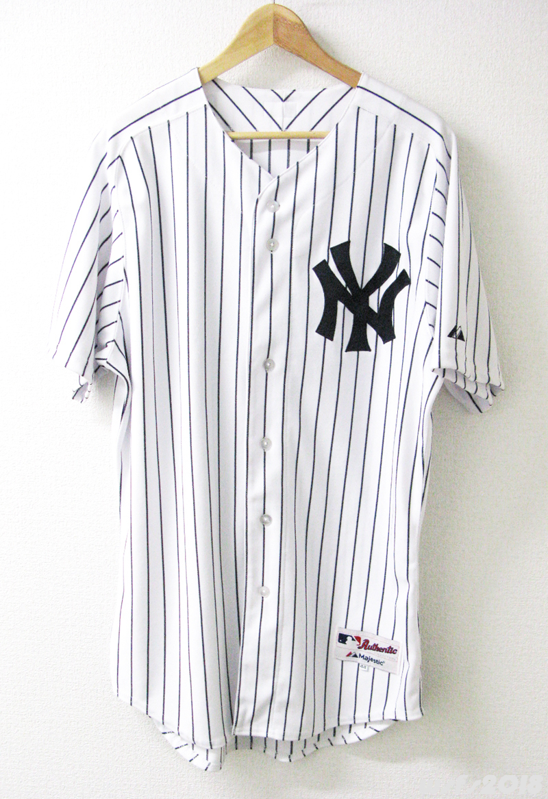 【MLB/USED】ニューヨークヤンキースオーセンティックジャージ#19田中将大【Majestic/マジェスティック】new york yankees jersey tanaka