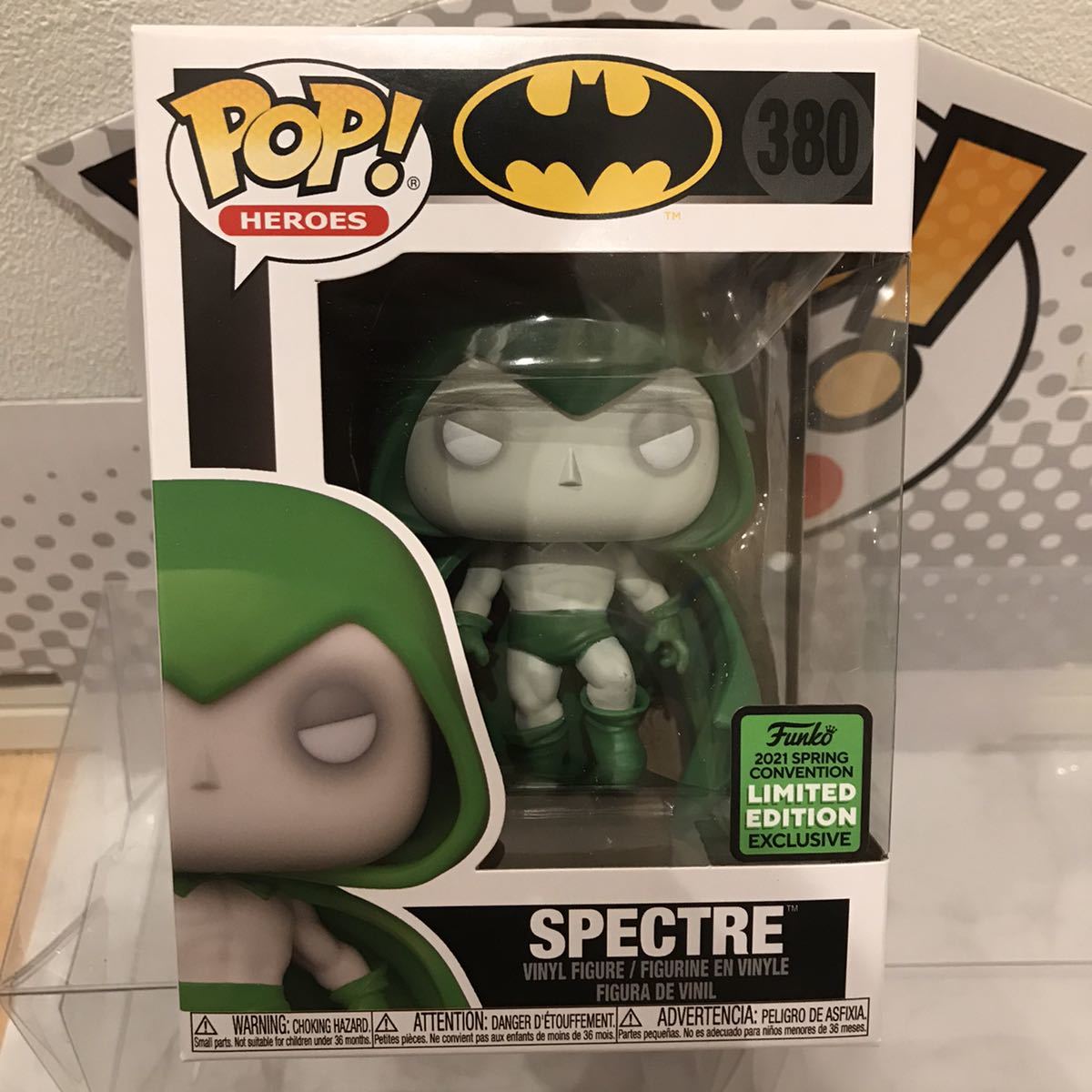 コミコン2021限定FUNKO POP! DC バットマン　スペクター限定版_画像1