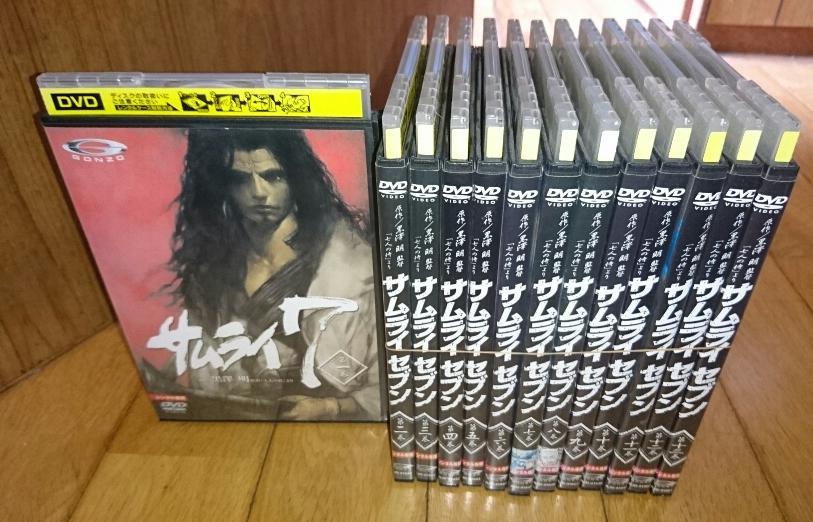 「アニメ・ＤＶＤ13巻」 黒澤明監督作品『七人の侍』　ＳＦアニメ版・サムライセブン/SAMURAI 7 ・13巻　（2004年放送）レンタル落ちＤＶＤ_画像1