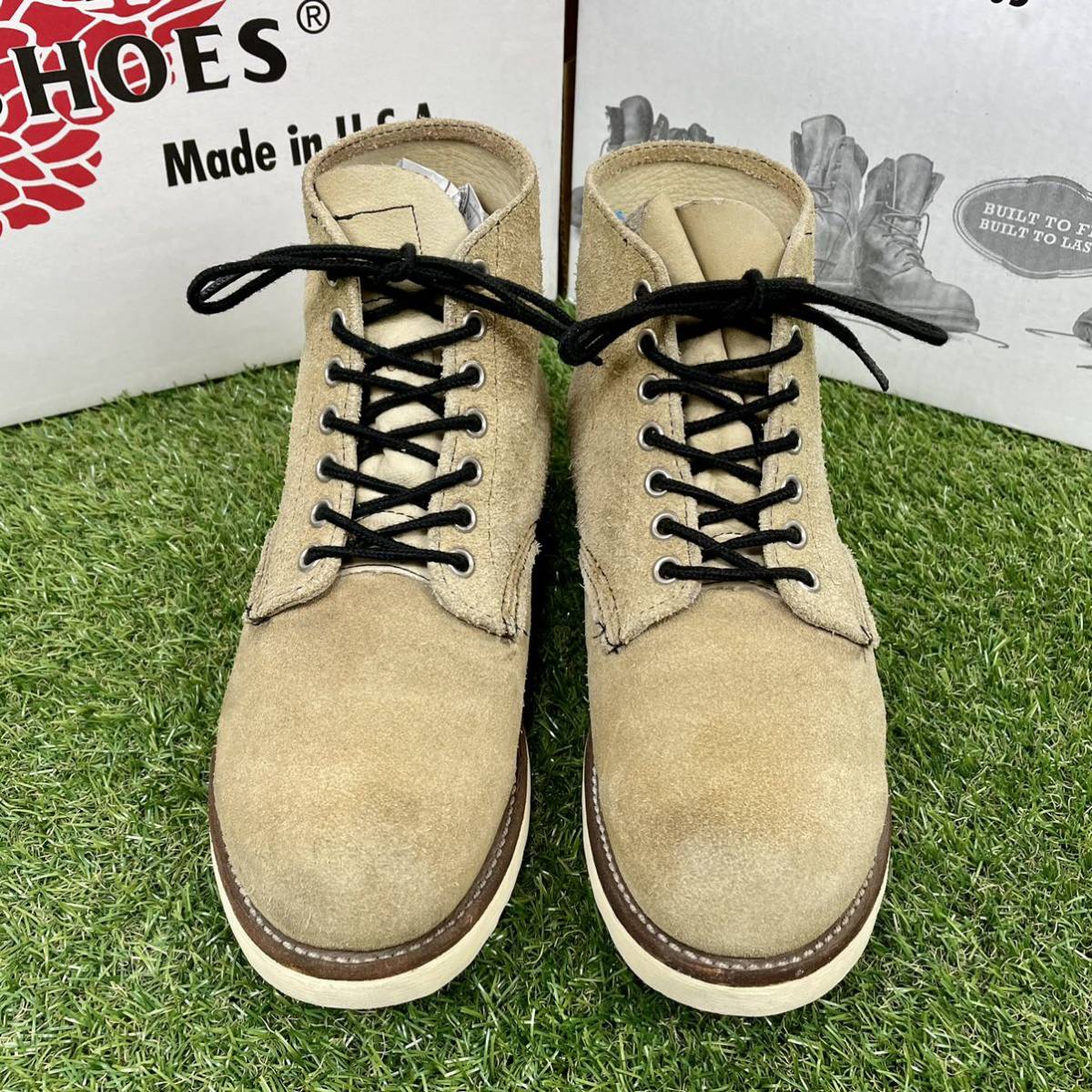 [ safety quality 0346] records out of production 8167 Red Wing 6E boots free shipping 24-25cm suede plain tu anonymity delivery yaf cat flight 