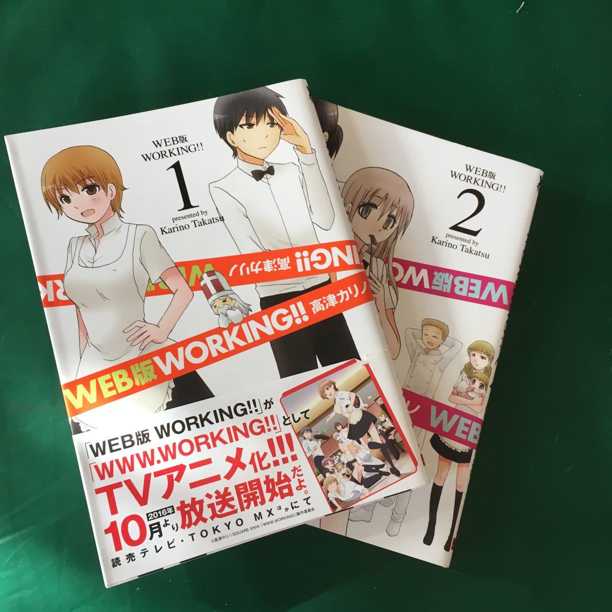 Web版working 1 2巻2冊セット