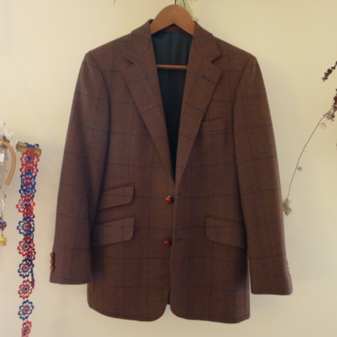 [ beautiful goods ] Britain made Aquascutum Aquascutum Vintage jacket 36S