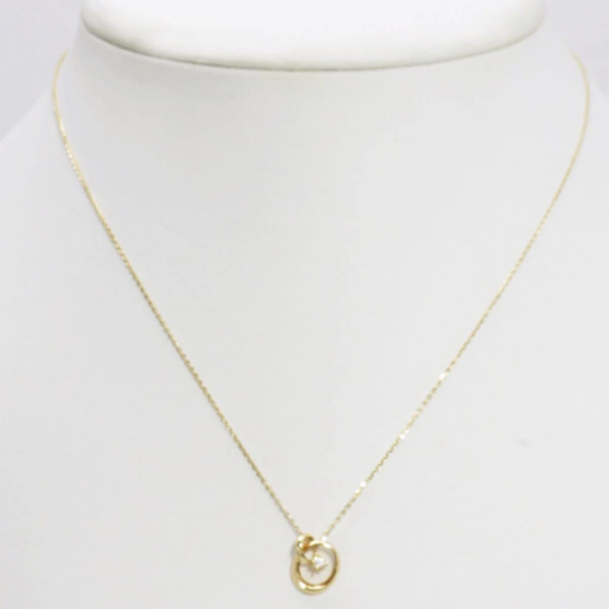 スタージュエリー限定ダイヤモンドプラネットネックレスK10限定 starjewelryクリスマス限定