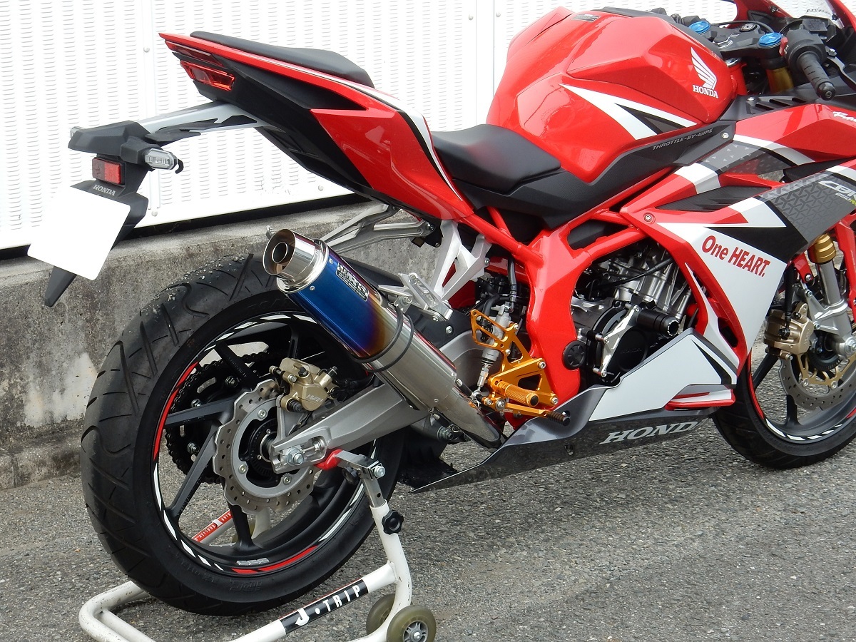 1着でも送料無料 新品 WR'S CBR250RR 2017-2019 2BK-MC51 フルエキ