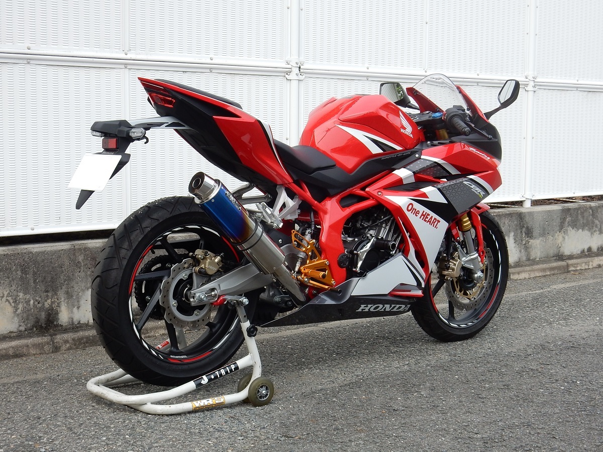 1着でも送料無料 新品 WR'S CBR250RR 2017-2019 2BK-MC51 フルエキ