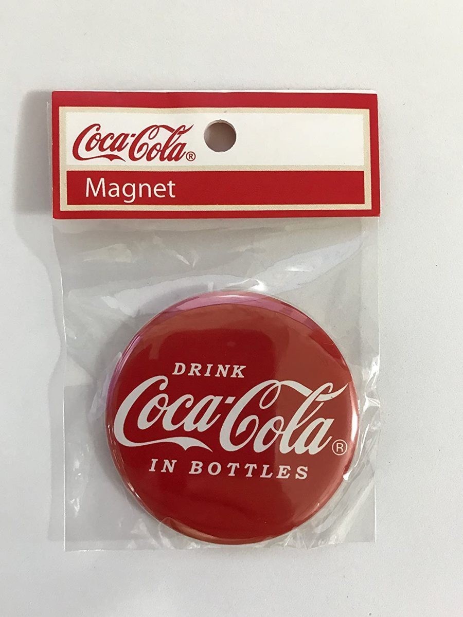 【Coca Cola】コカ・コーラ Can Magnet Rogo（新品・未使用）_画像1