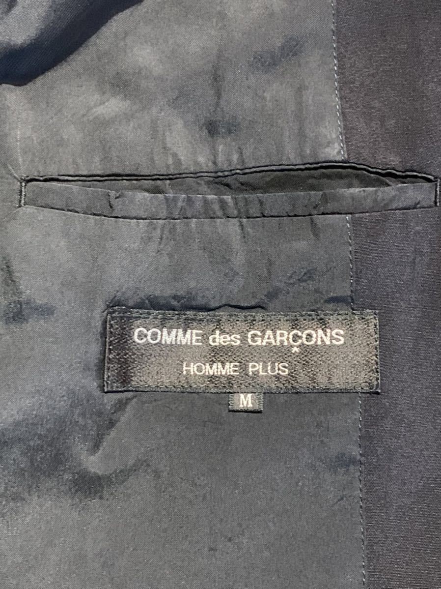 COMME des GARCONS HOMME PLUS コムデギャルソンオムプリュス 1993AW 脱色期 ウールギャバ脱色ジャケット海外タグ 90s_画像3