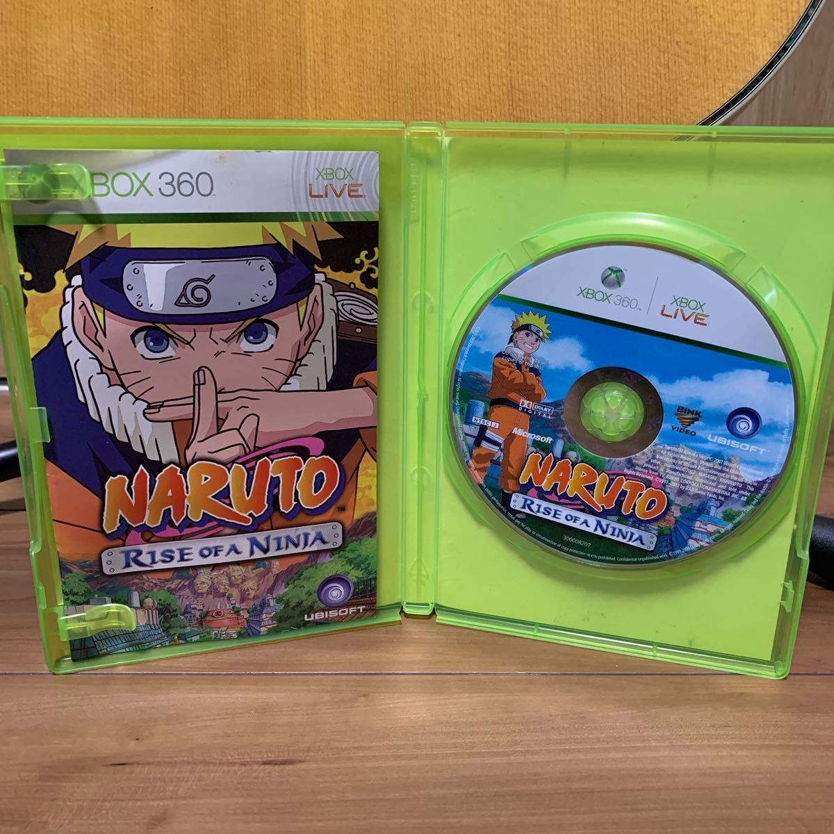XBOX360 ナルト　NARUTO Rise of a Ninja(輸入版)