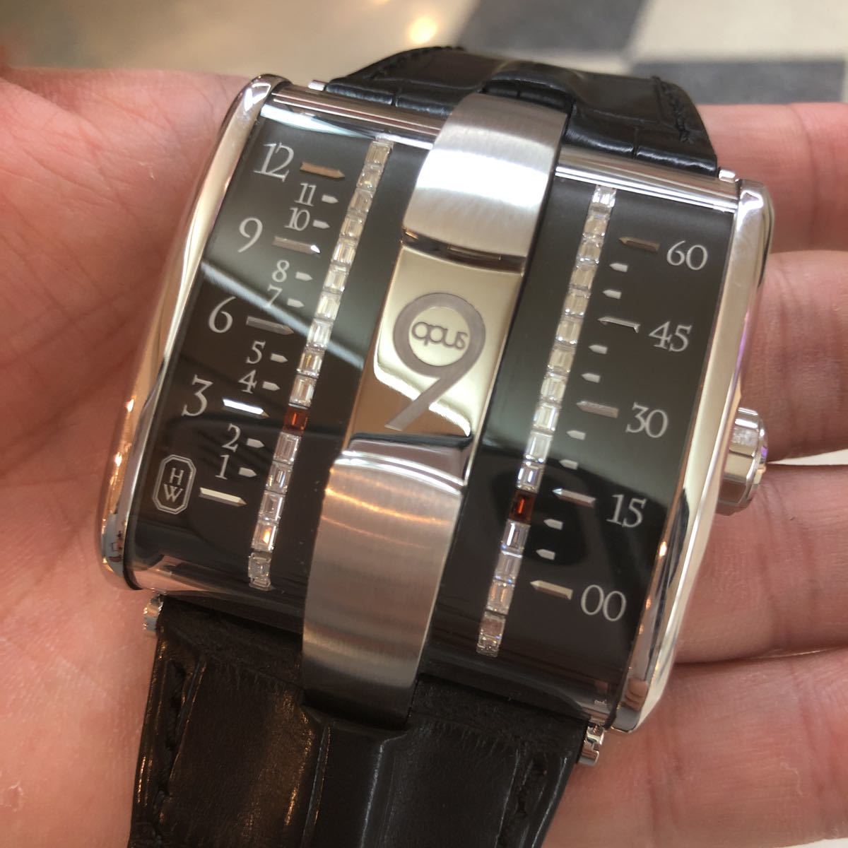 HARRY WINSTON OUPS9 ハリーウィンストン　オーパスシリーズ！オーパス9！世界限定100本！超激安価格！！箱、保証書付き、定価2205万円　_画像1