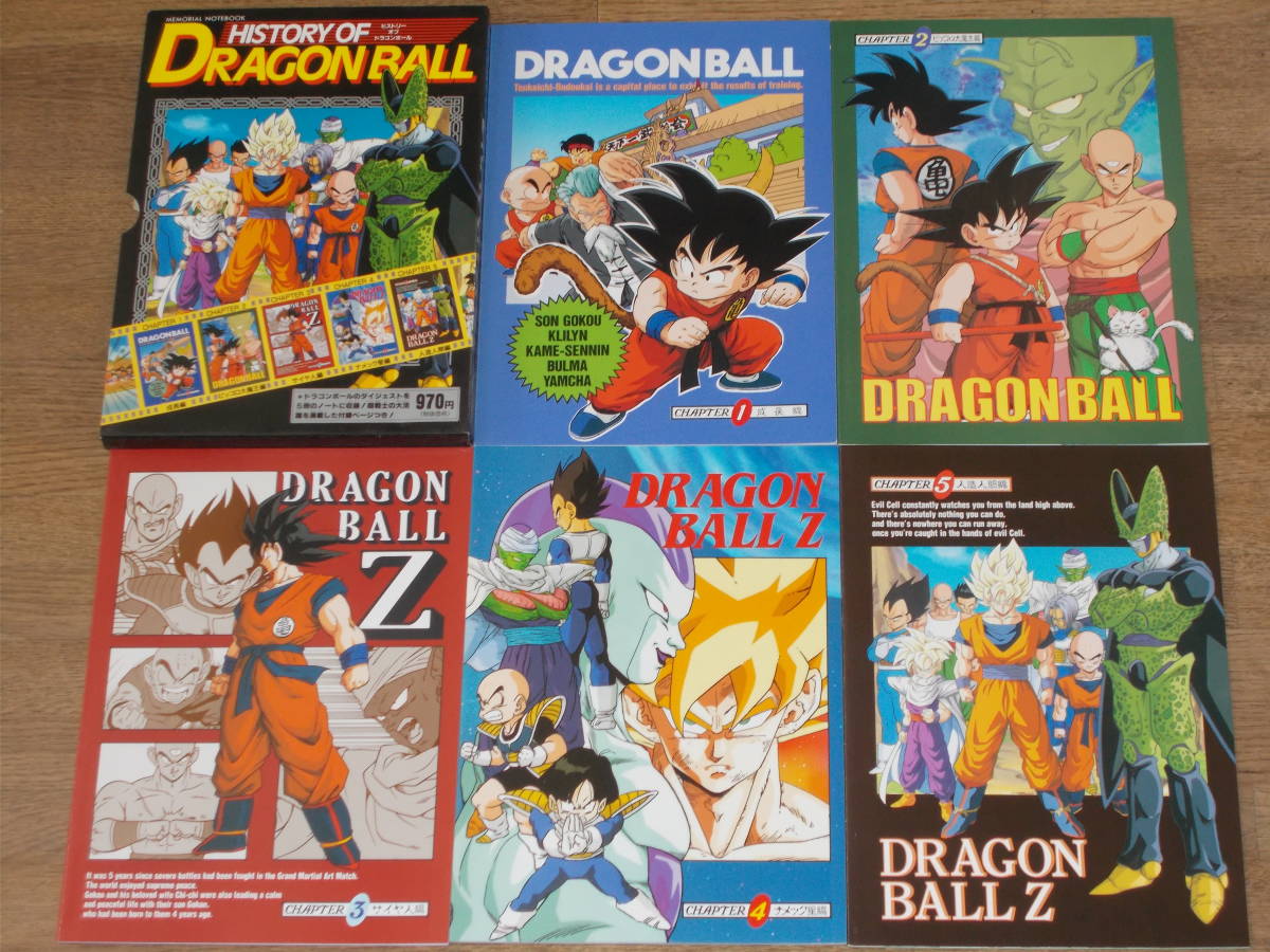 ヒストリー オブ ドラゴンボール HISTORY OF DRAGONBALL MEMORIAL NOTEBOOK★SHOWA NOTE★ショウワノート★未使用★レア★希少★_画像1