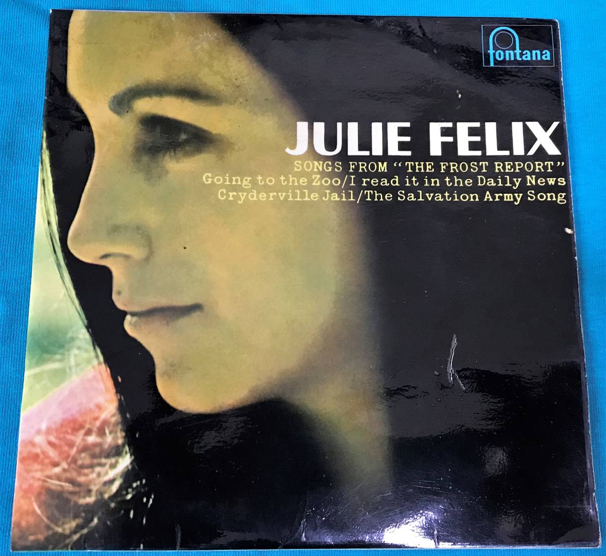 EP●Julie Felix / Songs From The Frost Report UKオリジナル盤TE.17474_画像1