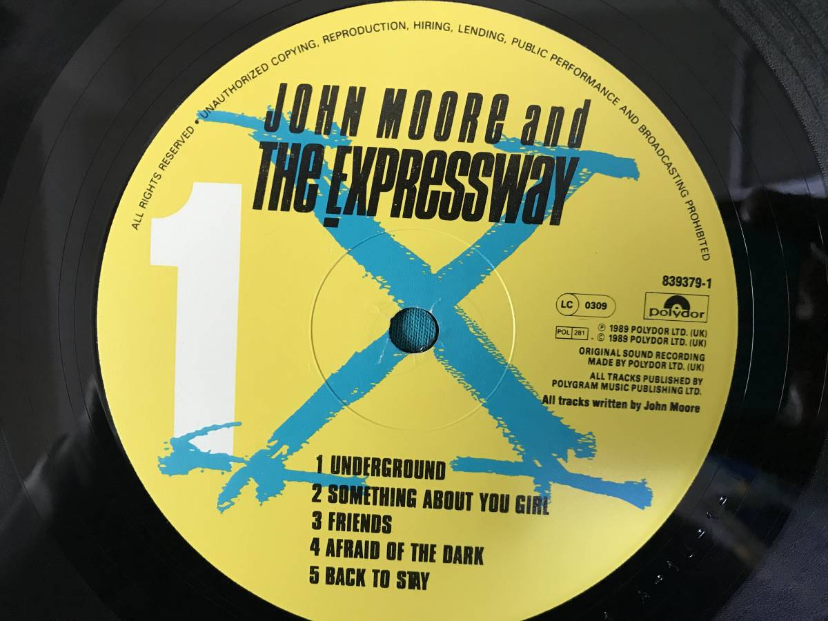 LP●John Moore&The Expressway / Expressway Rising UK оригинал  пластинка Polydor839 379-1