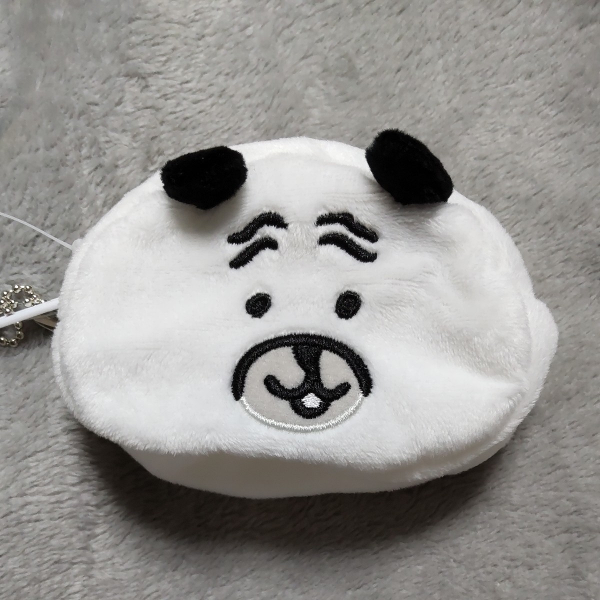 自分ツッコミくま ボールチェーン付き ぬいぐるみ ミニポーチ 4 自分ツッコミくま ボールチェーン付き ぬいぐるみ ミニポーチ 4
