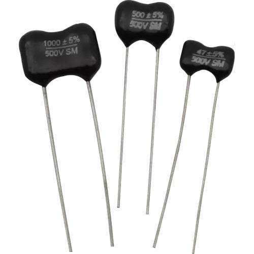 コンデンサ Capacitor - 500V, Silver Mica, ± 5%, 500 pF [送料170円から 同梱可]の画像1