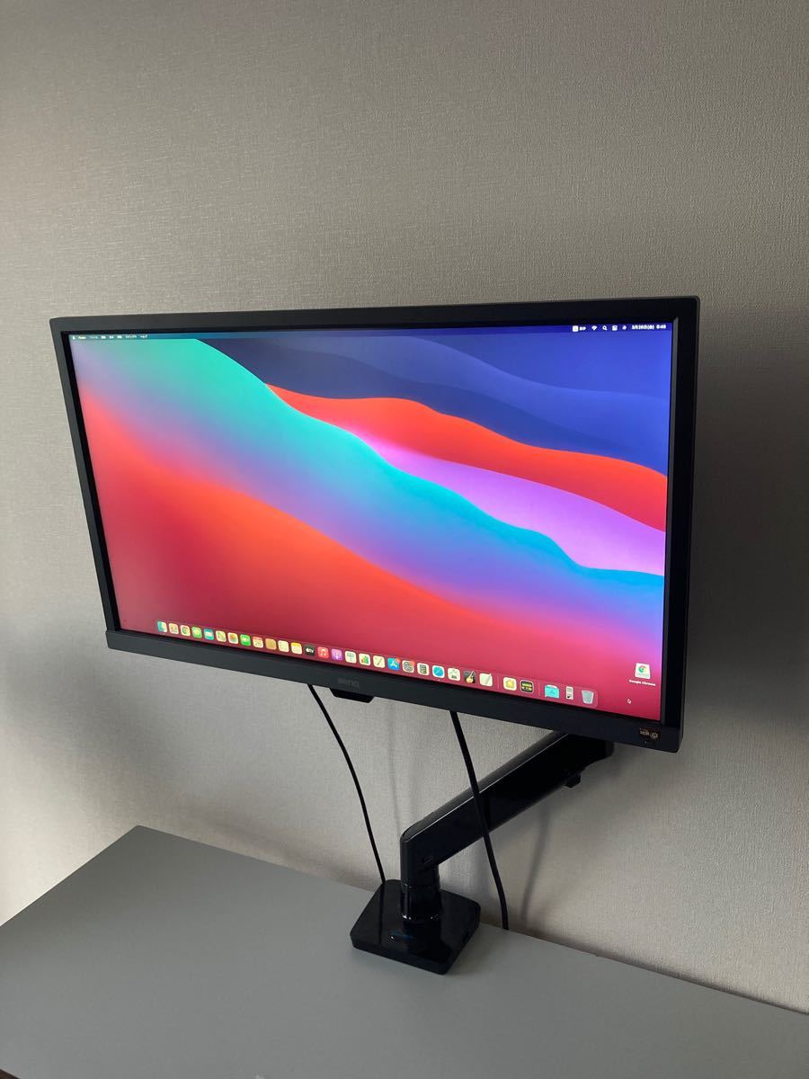 【モニターアーム付き】BenQ 4k 28型ゲーミングディスプレイ