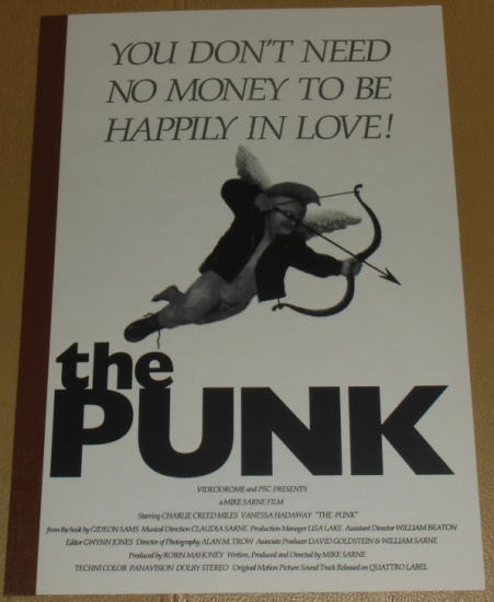 『The Punk／ザ・パンク』プレスシート・Ａ４/チャーリー・クリード・マイルズ、ヴァネッサ・ハダウェー_画像1