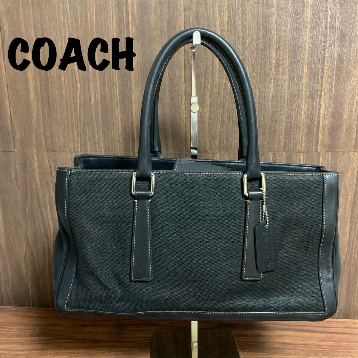 【COACH】コーチ　ハンドバッグ　トートバッグ　美品　9428  MOP