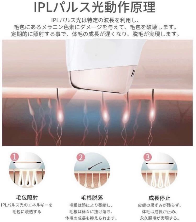 サロン仕様&サロン品質だから顔への照射も安心安全☆男性の髭脱毛も