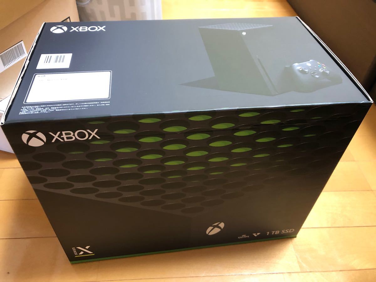 Xbox Series X 1TB 新品 未開封 箱傷み-