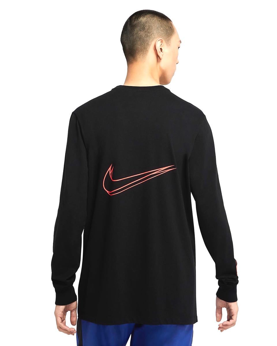 ナイキロンTシャツナイキTシャツ新品 NIKE ナイキ メンズ ビッグスウォッシュ ビックロゴ Tシャツ 長袖 ロングTシャツ S