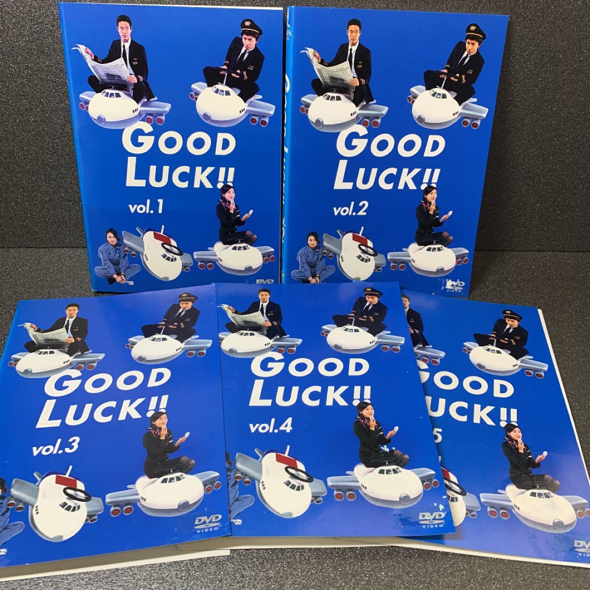 GOOD LUCK!! DVD 全5巻セット 木村拓哉 柴咲コウ 堤真一 内山理名 要潤