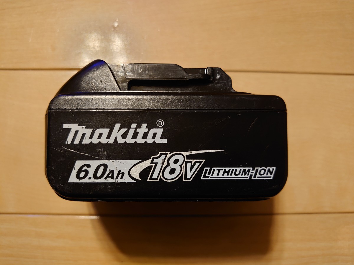 【中古】マキタ 純正バッテリー BL1860B ＊雪マーク入り 急速充電対応 【makita】