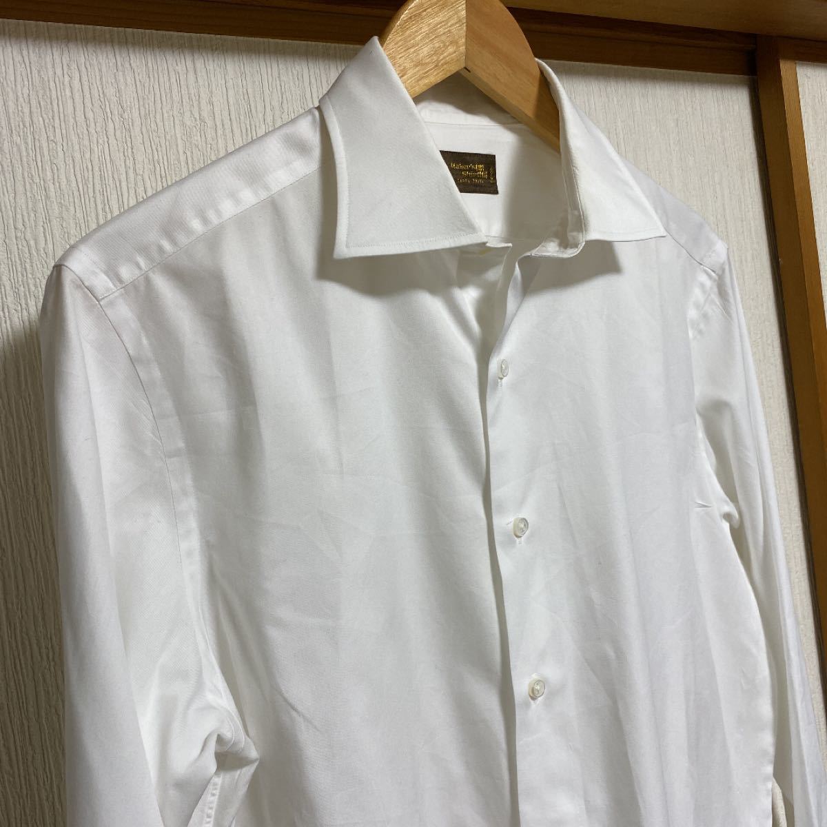 【極美品】Maker's Shirt鎌倉　200番手シャツ
