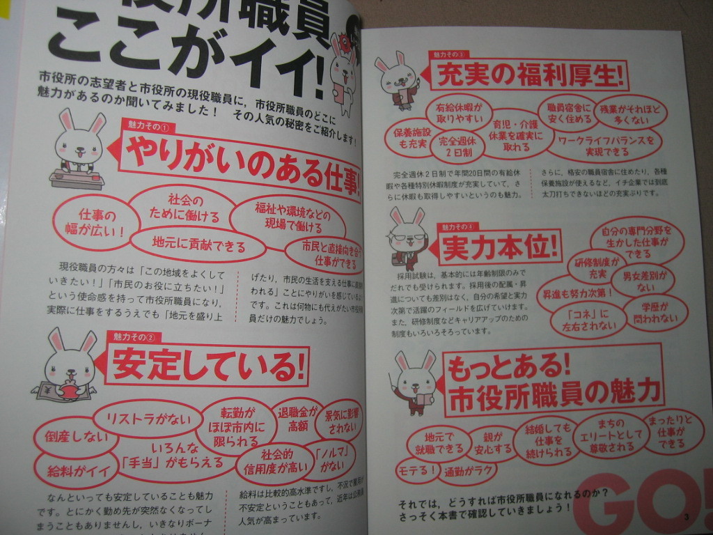 ★市役所試験　　早わかりブック　大卒程度事務系　２０１８年度　： 市役所職員になる早分かりガイド、★実務教育出版 定価：\1,500 _画像4