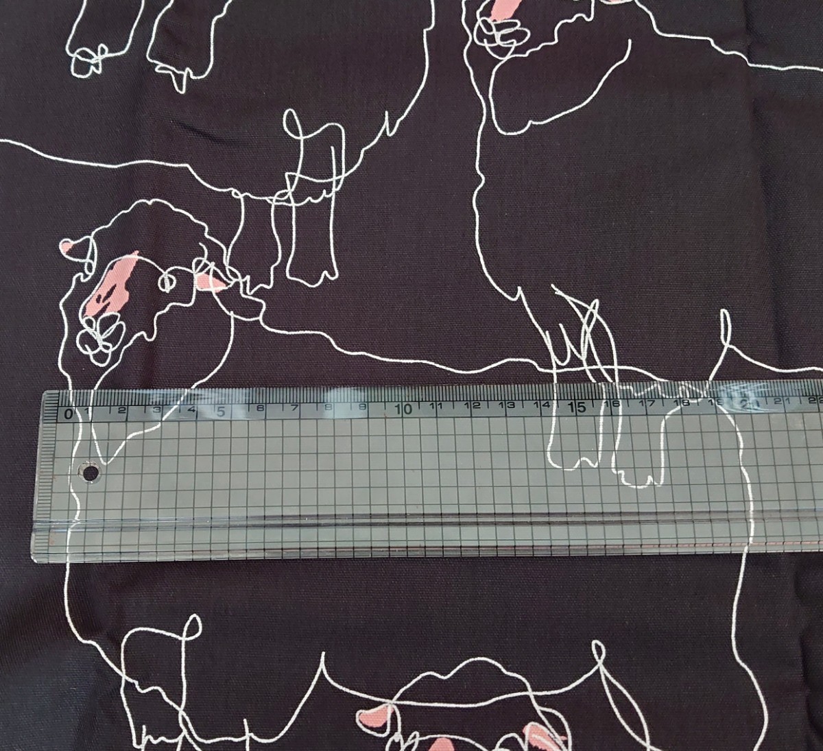 オックス生地　ひつじ　150×50cm　sheep fabric