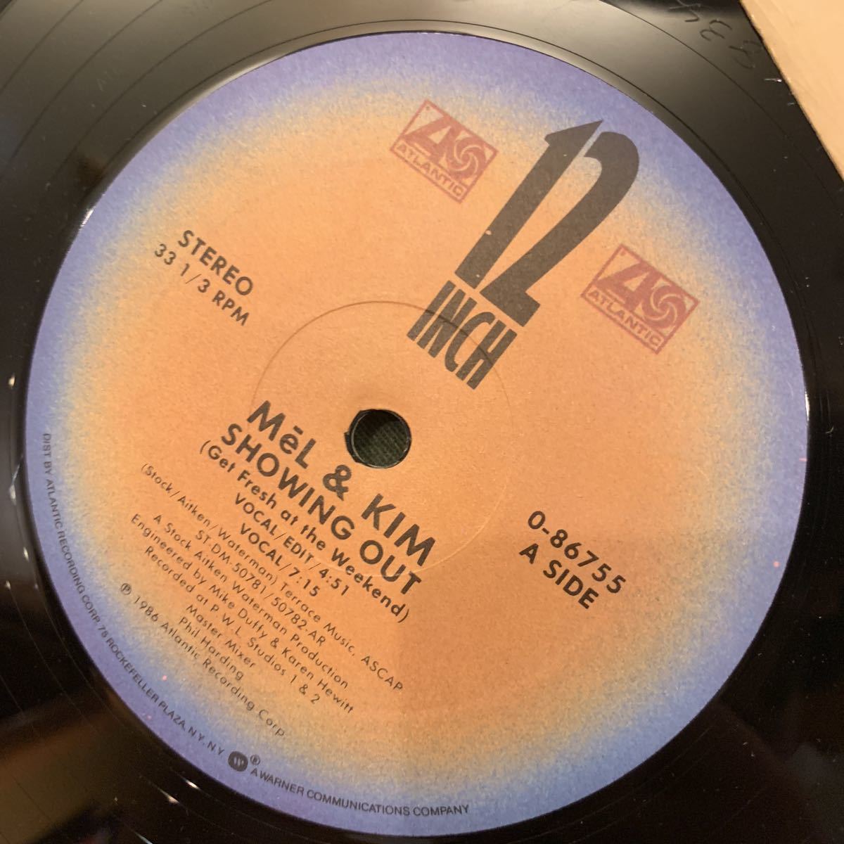 Mel & Kim/Showing Out/System-Garage Mix 中古レコード_画像3